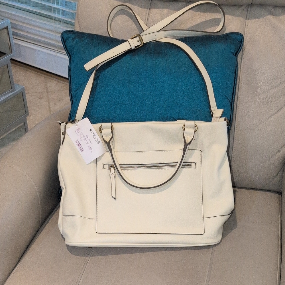 Style & Co Cream Shoulder Bag Classic Design